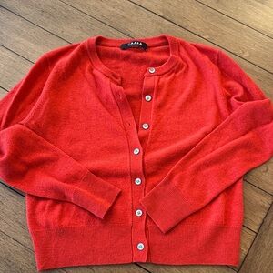 Caraa Red Women's Sweater Cashmere